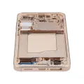 OLED Assembly With Frame Compatible For Samsung Galaxy S25 5G  (US & International Version) (Refurbished) (Pink Gold)
