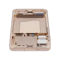 OLED Assembly With Frame Compatible For Samsung Galaxy S25 5G  (US & International Version) (Refurbished) (Pink Gold)
