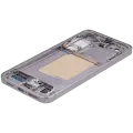 OLED Assembly With Frame Compatible For Samsung Galaxy S25 5G (US & International) (Refurbished) (Silver Shadow)
