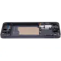 OLED Assembly With Frame Compatible For Samsung Galaxy S25 5G (US & International) (Refurbished) (Blue Black)