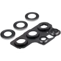 Back Camera Lens With Cover Bezel Ring Compatible For Samsung Galaxy S25 Ultra 5G (Titanium Black)