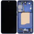 OLED Assembly With Frame Compatible For Samsung Galaxy S25 5G (US & International) (Service Pack) (Navy)