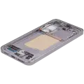 OLED Assembly With Frame Compatible For Samsung Galaxy S25 5G (US & International) (Service Pack) (Silver Shadow)