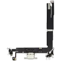 Charging Port Flex Cable Compatible For iPhone 16 Plus (Aftermarket Plus) (White)