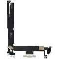 Charging Port Flex Cable Compatible For iPhone 16 Plus (Aftermarket Plus) (White)