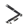 Charging Port Flex Cable Compatible For iPhone 16 Plus (Aftermarket Plus) (Black)