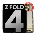 Inner OLED Assembly With Frame Compatible For Samsung Galaxy Z Fold 4 5G (US & International) (Used OEM Pull: Grade B/C) (Beige)