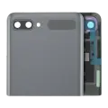 Outer OLED Assembly With Frame Compatible For Samsung Galaxy Z Flip 4G (F700) / Z Flip 5G (F707) (Service Pack) (Mystic Gray)