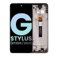 LCD Assembly With Frame Compatible For Motorola Moto G Stylus 5G (XT2315 / 2023) (Genuine OEM) (Rose Champagne)