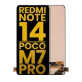 OLED Assembly Without Frame Compatible For Xiaomi Redmi Note 14 4G / Note 14 5G / Poco M7 Pro 5G (Refurbished) (All Colors)
