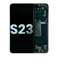 OLED Assembly With Frame Compatible For Samsung Galaxy S23 5G (US & International) (Service Pack) (Green)