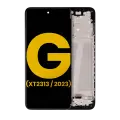 LCD Assembly With Frame Compatible For Motorola Moto G 5G (XT2313 / 2023) (Refurbished) (All Colors)