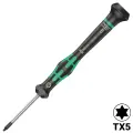 Kraftform Precision Torx screwdriver With Screw Hold Function TX5 X 40 MM (2067) (Wera) 