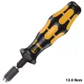 Torque Screwdriver (13.0 Ncm) Kit (Black) (7455) (Wera) 
