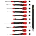 11 Piece PicoFinish Precision Screwdriver and Tweezers Smartphone Technician Set (26198) (Wiha)