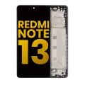 OLED Assembly With Frame Compatible For Xiaomi Redmi Note 13 5G (Refurbished) (Black)