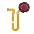 Fingerprint Reader With Flex Cable Compatible For Motorola One Hyper (XT2027-1 / 2020) (Genuine OEM) (Fresh Orchid)