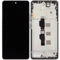 LCD Assembly With Frame Compatible For Xiaomi Redmi Note 13 Pro 4G  (Aftermarket: Incell) (Midnight Black)