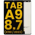 LCD Assembly Without Frame Compatible For Samsung Galaxy Tab A9 8.7" (X110) (2023) (Refurbished) (Black)