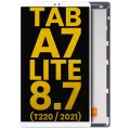 LCD Assembly Without Frame Compatible For Samsung Galaxy Tab A7 Lite 8.7" (2021) (T220) (WiFi Version) (Refurbished) (White)