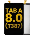 LCD Assembly Without Frame Compatible For Samsung Galaxy Tab A 8.0" (T387) (Refurbished) (Black)