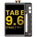 LCD Assembly With Frame Compatible For Samsung Galaxy Tab E 9.6" (T560 / T561) (Refurbished) (Black)