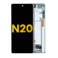 OLED Assembly With Frame Compatible For Samsung Galaxy Note 20 5G (Refurbished) (Mystic Green)
