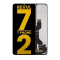 LCD Assembly Without Frame Compatible For T-Mobile Revvl 7 / T Phone 2 5G (Refurbished) (All Colors)