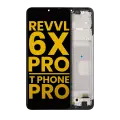 LCD Assembly With Frame Compatible For T-Mobile Revvl 6X Pro 5G / T Phone Pro (Refurbished) (All Colors)