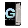 LCD Assembly With Frame Compatible For Moto G 5G (XT2313 / 2023) (Genuine OEM) (All Colors)
