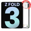 Inner OLED Assembly With Frame Compatible For Samsung Galaxy Z Fold 3 5G (US & International) (Service Pack) (Phantom Silver)