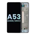 OLED Assembly With Frame Compatible For Samsung Galaxy A53 5G (A536 / 2022) (Service Pack) (Blue)