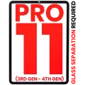 Front Glass Compatible For iPad Pro 11" 3rd Gen (2021)  / iPad Pro 11" 4th Gen (2022) (Glass Separation Required)