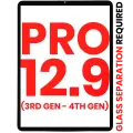 Digitizer Compatible For iPad Pro 12.9" 3rd Gen (2018) / 12.9" 4th Gen (2020) (Glass Separation Required) (Aftermarket Plus) (All Colors)