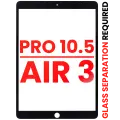 Front Glass Only Compatible For iPad Pro 10.5" / iPad Air 3 (Black) (Glass Separation Required)