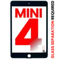 Digitizer Compatible For iPad Mini 4 (Glass Separation Required) (Aftermarket Plus) (Black)
