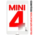 Digitizer Compatible For iPad Mini 4 (Glass Separation Required) (Aftermarket Plus) (White)