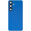 Back Cover Glass With Camera Lens Compatible For Samsung Galaxy S25 5G (No Logo) (Aftermarket Plus) (Navy)
