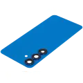 Back Cover Glass With Camera Lens Compatible For Samsung Galaxy S25 5G (No Logo) (Aftermarket Plus) (Navy)