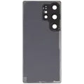 Back Cover Glass With Camera Lens Compatible For Samsung Galaxy S25 Ultra 5G (No Logo) (Aftermarket Plus) (Titanium Silver Blue)