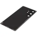 Back Cover Glass With Camera Lens Compatible For Samsung Galaxy S25 Ultra 5G (No Logo) (Aftermarket Plus) (Titanium Gray)