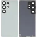 Back Cover Glass With Camera Lens Compatible For Samsung Galaxy S25 Ultra 5G (No Logo) (Aftermarket Plus) (Titanium Jade Green)