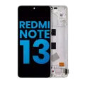 LCD Assembly With Frame Compatible For Xiaomi Redmi Note 13 4G  (Aftermarket: Incell) (Mint Green)