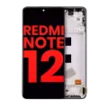 OLED Assembly With Frame Compatible For Xiaomi Redmi Note 12 4G (Aftermarket Plus) (All Colors)