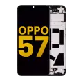 LCD Assembly With Frame Compatible For OPPO A57 4G (Refurbished) (All Colors)