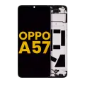 LCD Assembly With Frame Compatible For OPPO A57 4G (Refurbished) (All Colors)