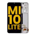 OLED Assembly With Frame Compatible For Xiaomi Mi 10 Lite 5G (Refurbished) (Dream White)