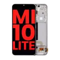 OLED Assembly With Frame Compatible For Xiaomi Mi 10 Lite 5G (Aftermarket Plus) (Dream White)
