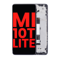 OLED Assembly With Frame Compatible For Xiaomi Mi 10 Lite 5G (Aftermarket Plus) (Cosmic Gray)