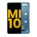 OLED Assembly With Frame Compatible For Xiaomi Mi 10 5G (Refurbished) (Coral Green)